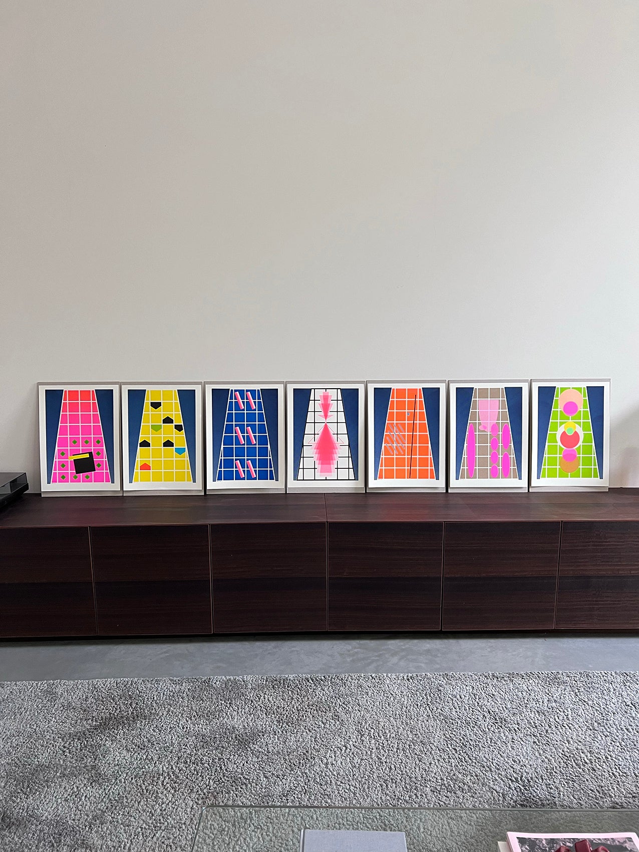 The complete series of seven RISOprints from SPiTS